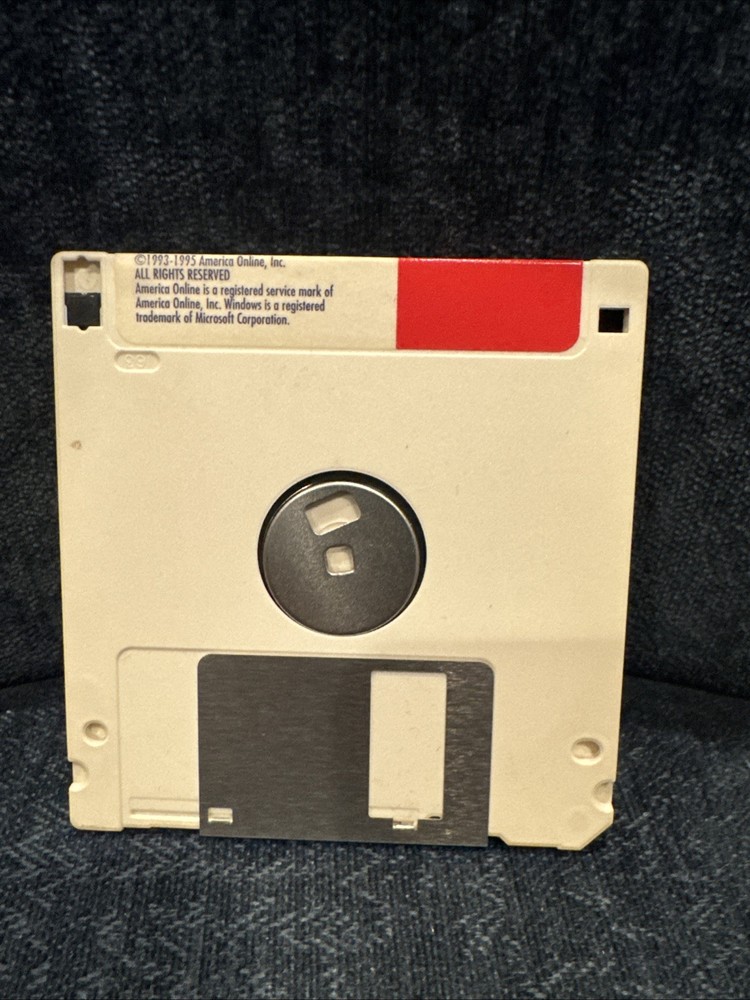 Vintage America Online AOL Program Disk For Macintosh Version 2.5