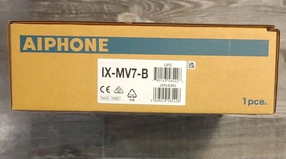 Aiphone 7" Touchscreen Master Station for IX Series - Black