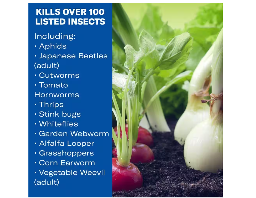 BIOADVANCED Tomato and Vegetable Insect Killer, Ready to Use - 24 oz.