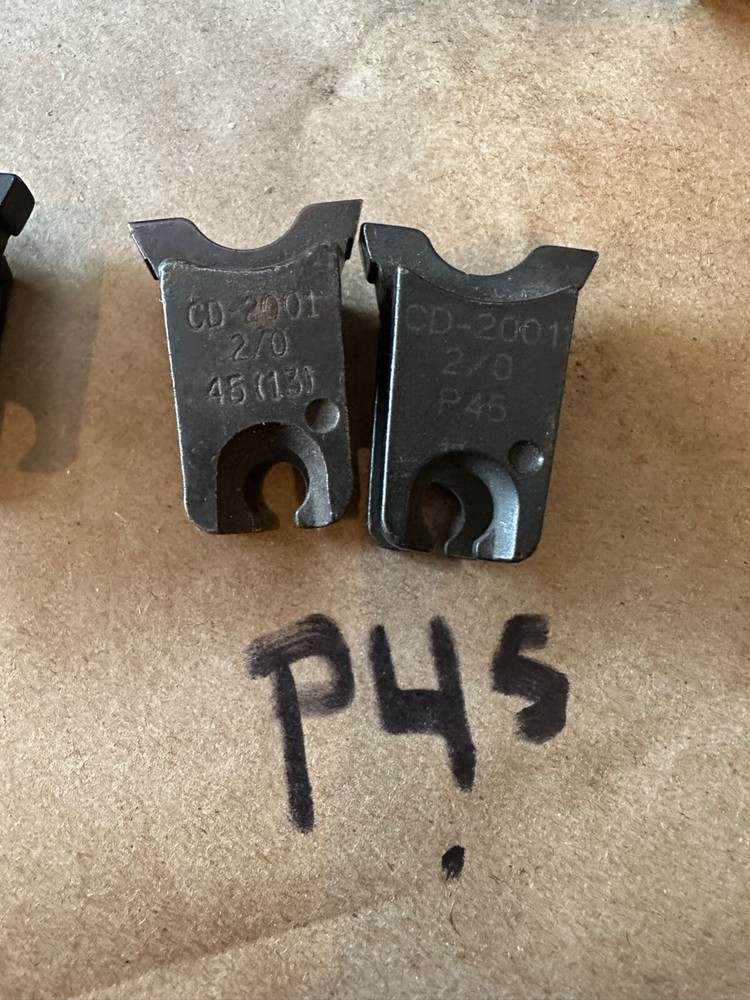 PANDUIT CD 2001 COMPRESSION DIE 2/0 P45