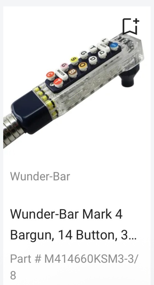 wundrbar mark 4 bargun 14 button