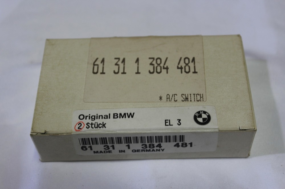 A/C switch defroster for BMW 5 series E-34