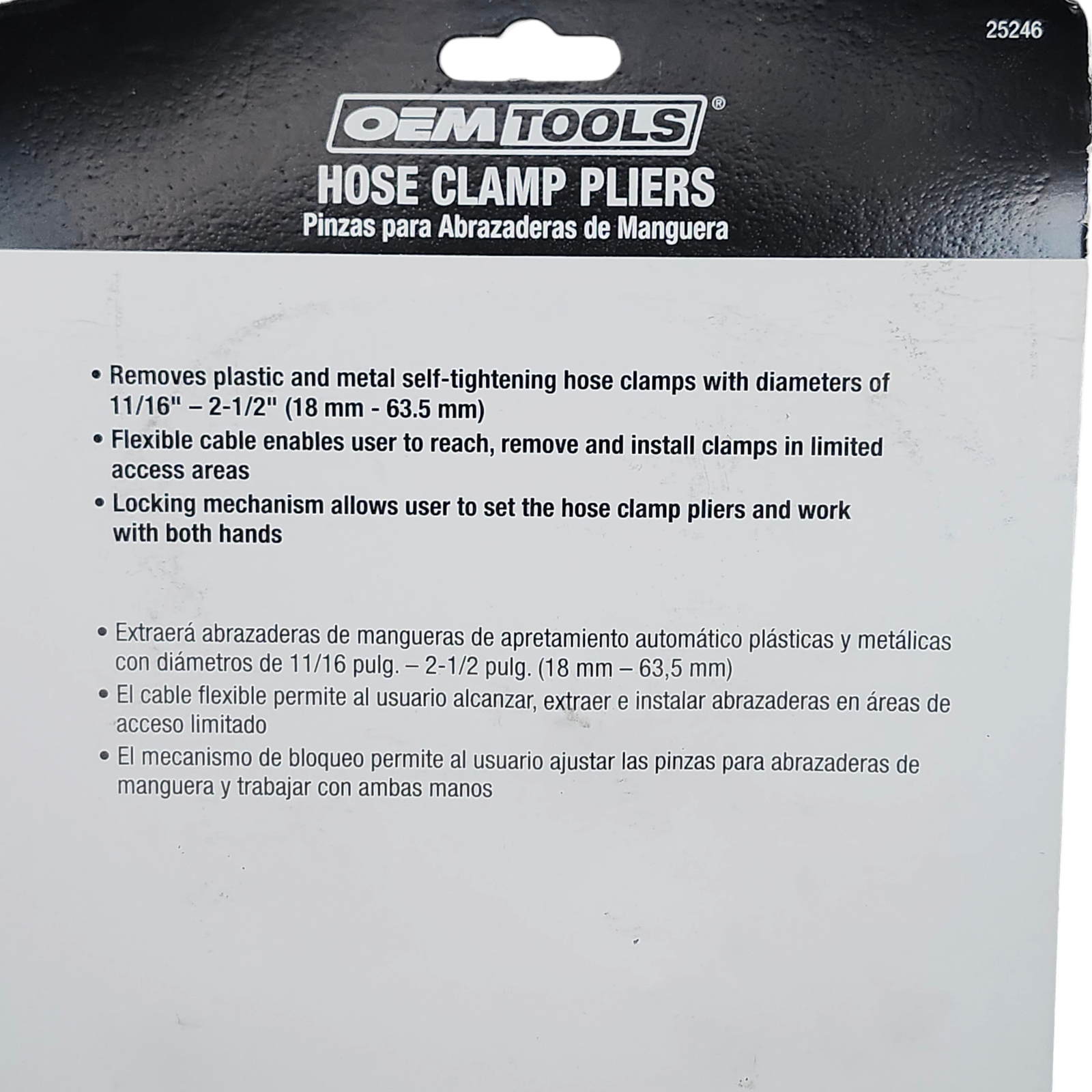 OEMTOOLS 25246 Hose Clamp Pliers