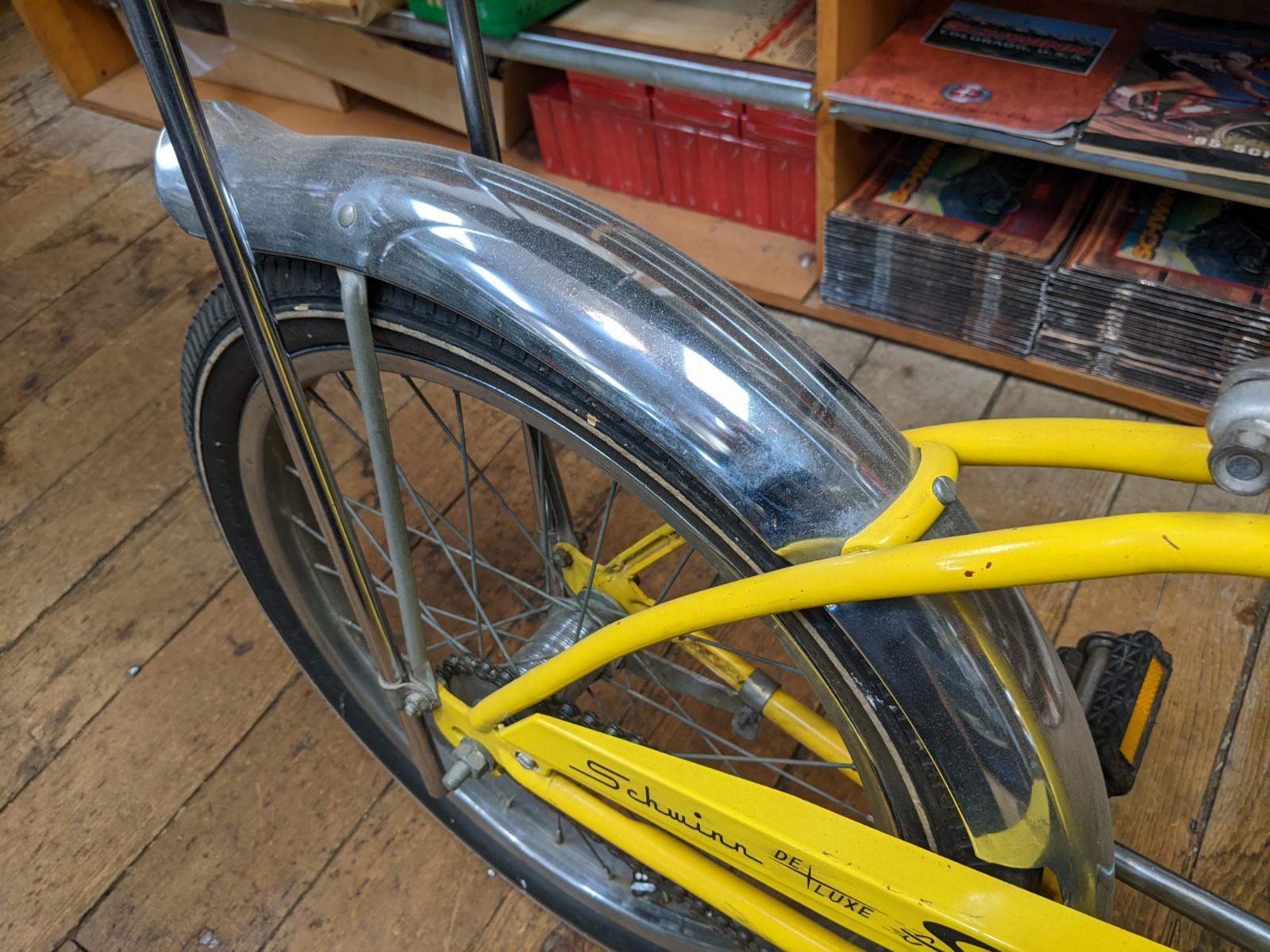 Original HK August 1974 Kool Yellow Schwinn Stingray 20" Single Speed Coaster