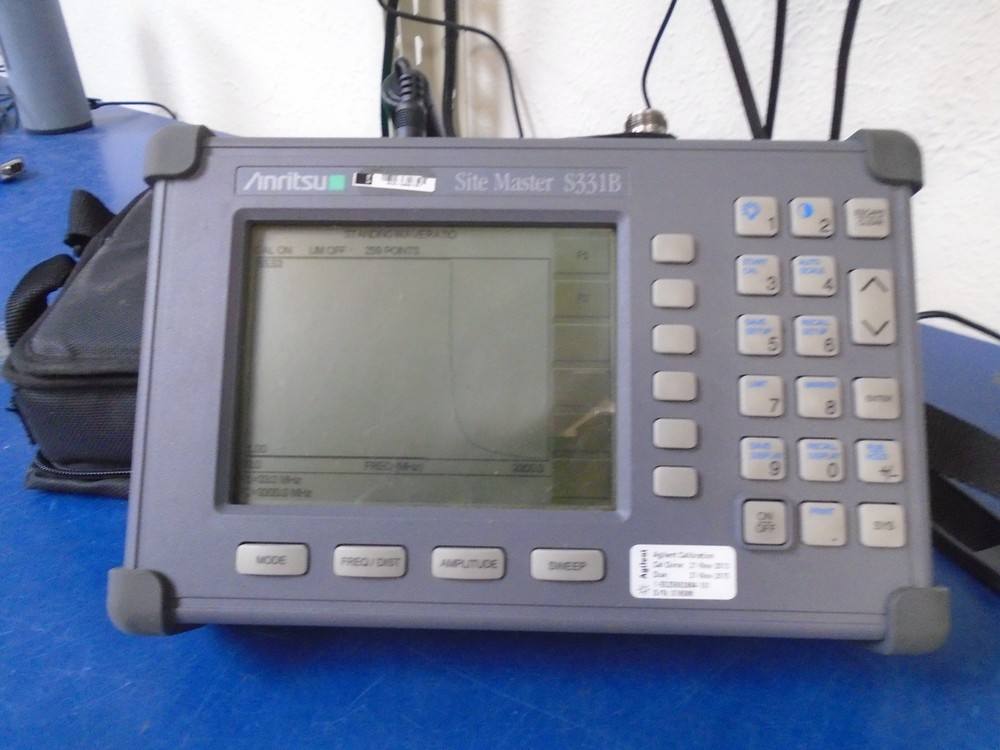 Anritsu Site Master S331B Cable Antenna Analyzer SiteMaster with case and cables