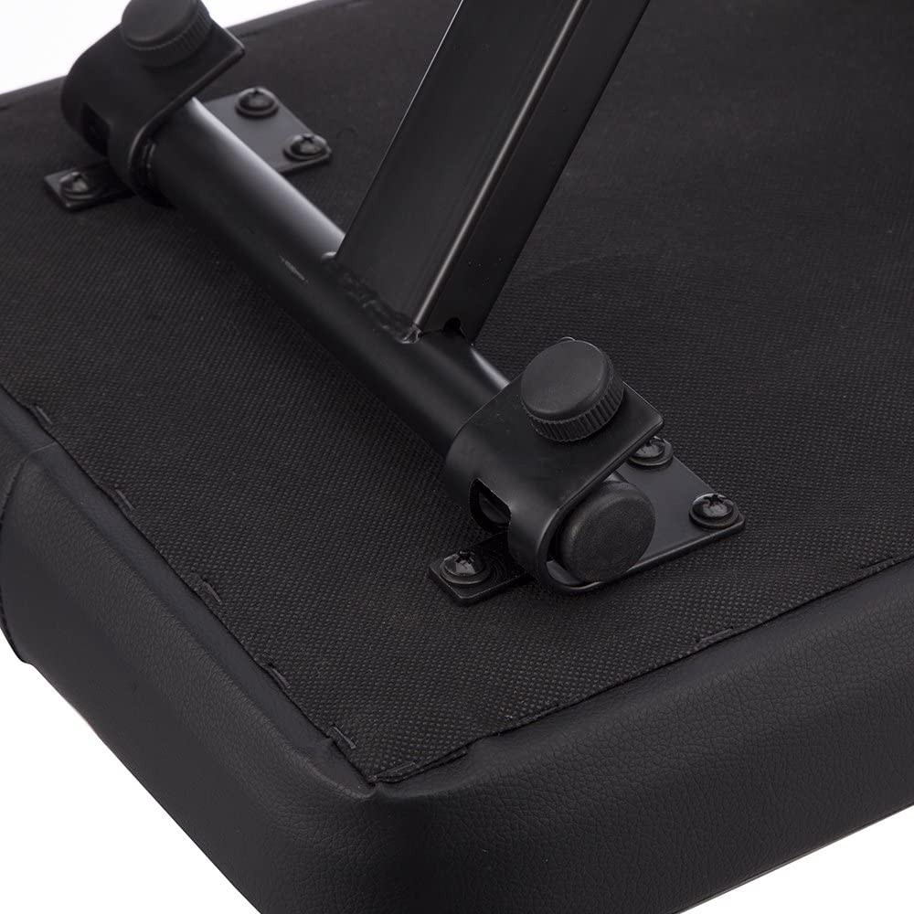 KB100 Adjustable Padded Keyboard Bench, X-Style, Black