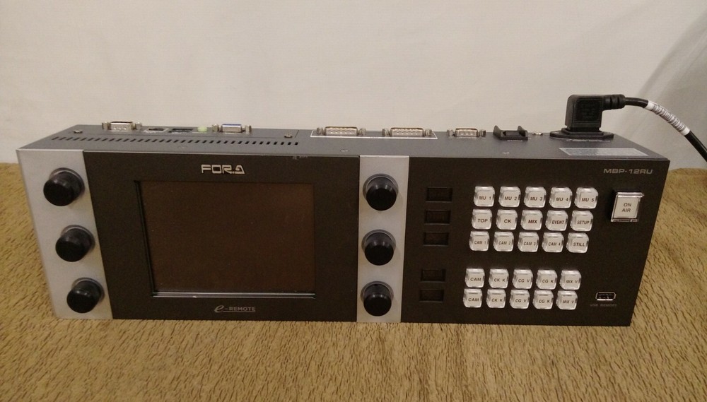 FOR.A  VIDEO Remote Control Unit MBP-12RU WITH POWER CORD