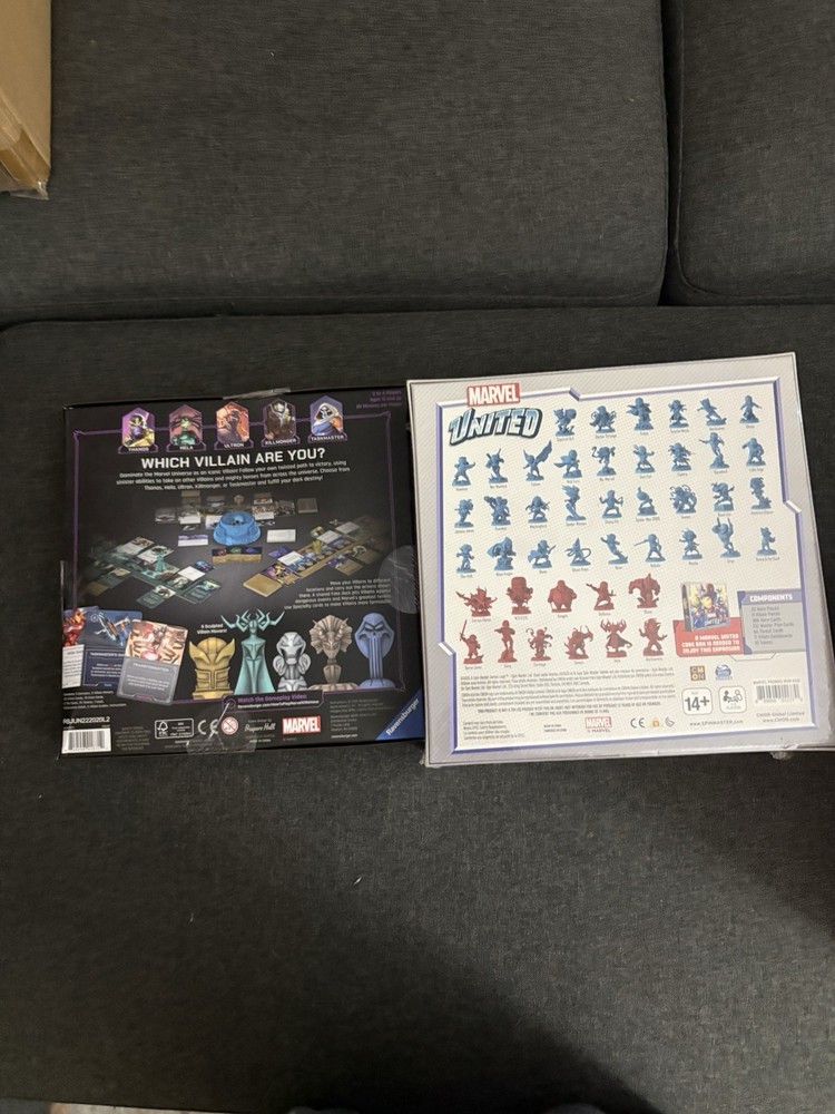 Marvel United Uncanny Pledge All Packed Sealed Kickstarter Exclusive