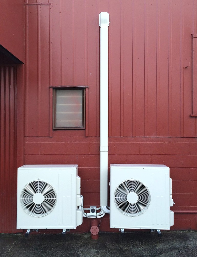 Wall Cover Set for Ductless Mini Split Central AC - PVC Accessories