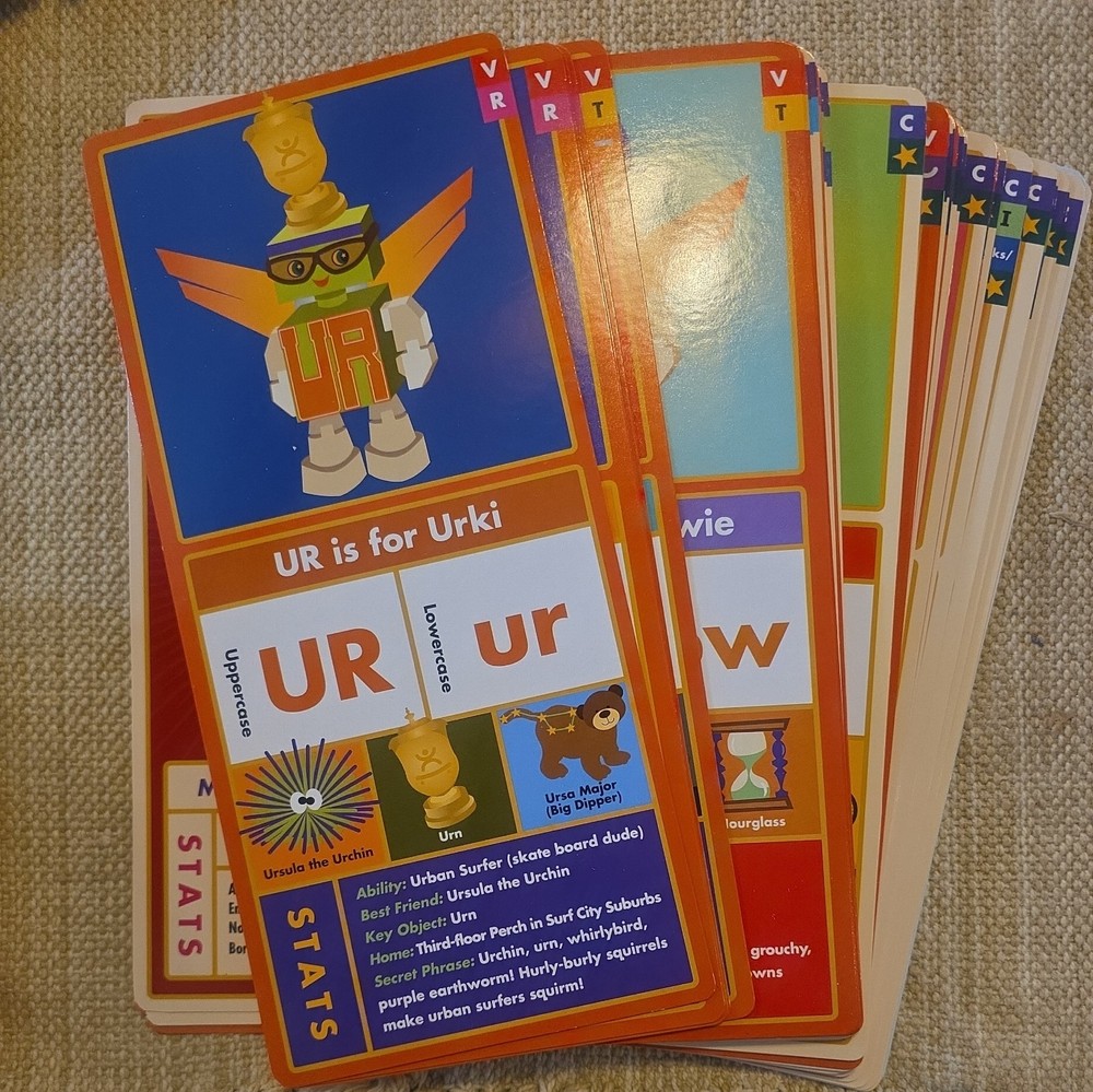 Alphabotz Superphonic Decoder Cards by Patricia (Pat) Vining