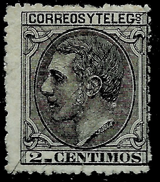 1879  SPAIN   Sc#242 used VF