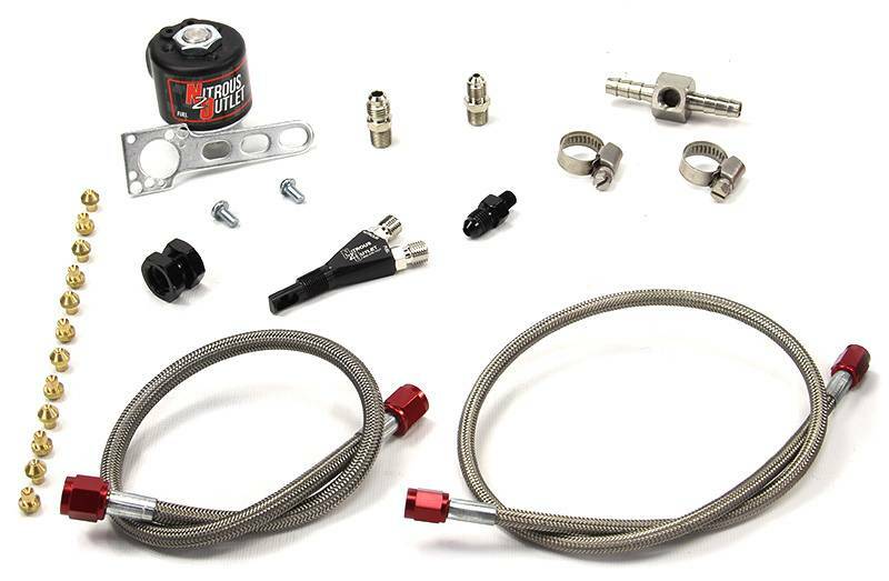 Nitrous Outlet Dry Nozzle Kit to Wet Nozzle Kit Conversion Kit