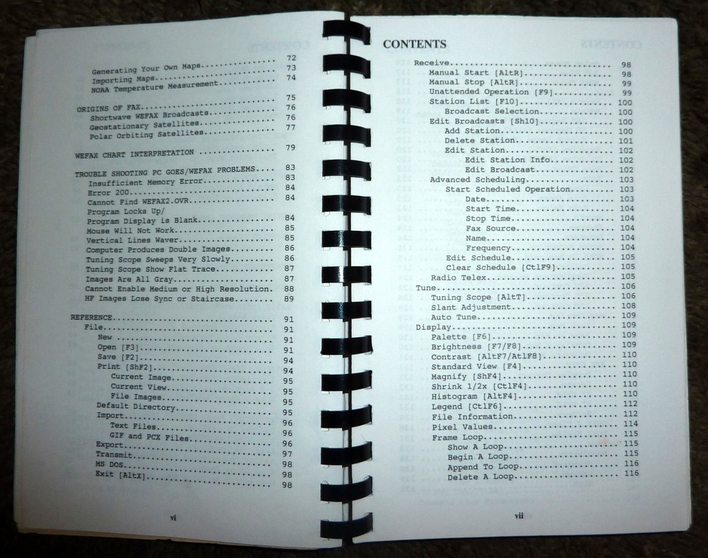 PC GOES/WEFAX 4.0 User's Manual John E. Hoot Software Systems Consulting