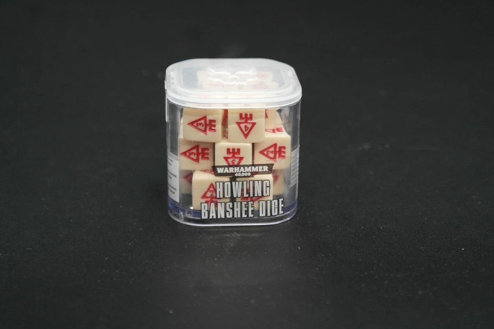 Pre-Loved Howling Banshee Dice Set – Aeldari 40k | Warmodels