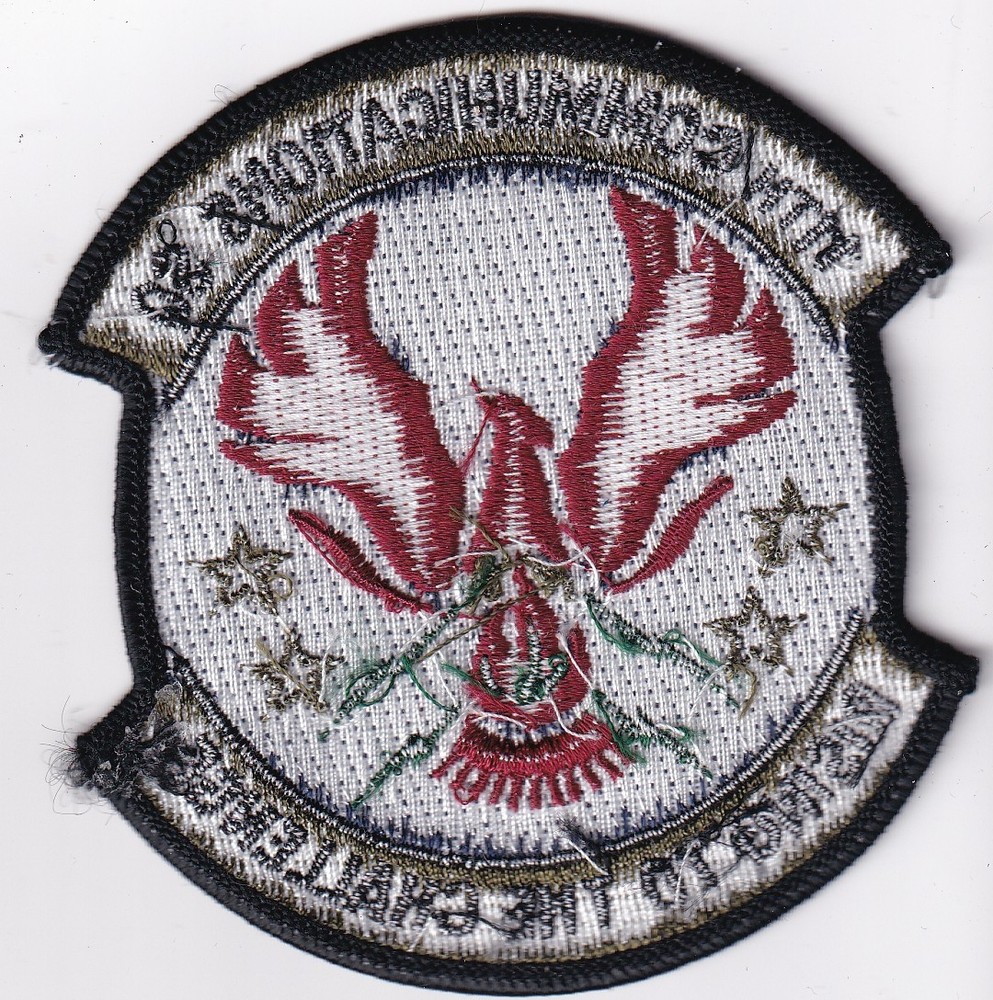 11th Communications Squadron US Air Force patch USAF muted