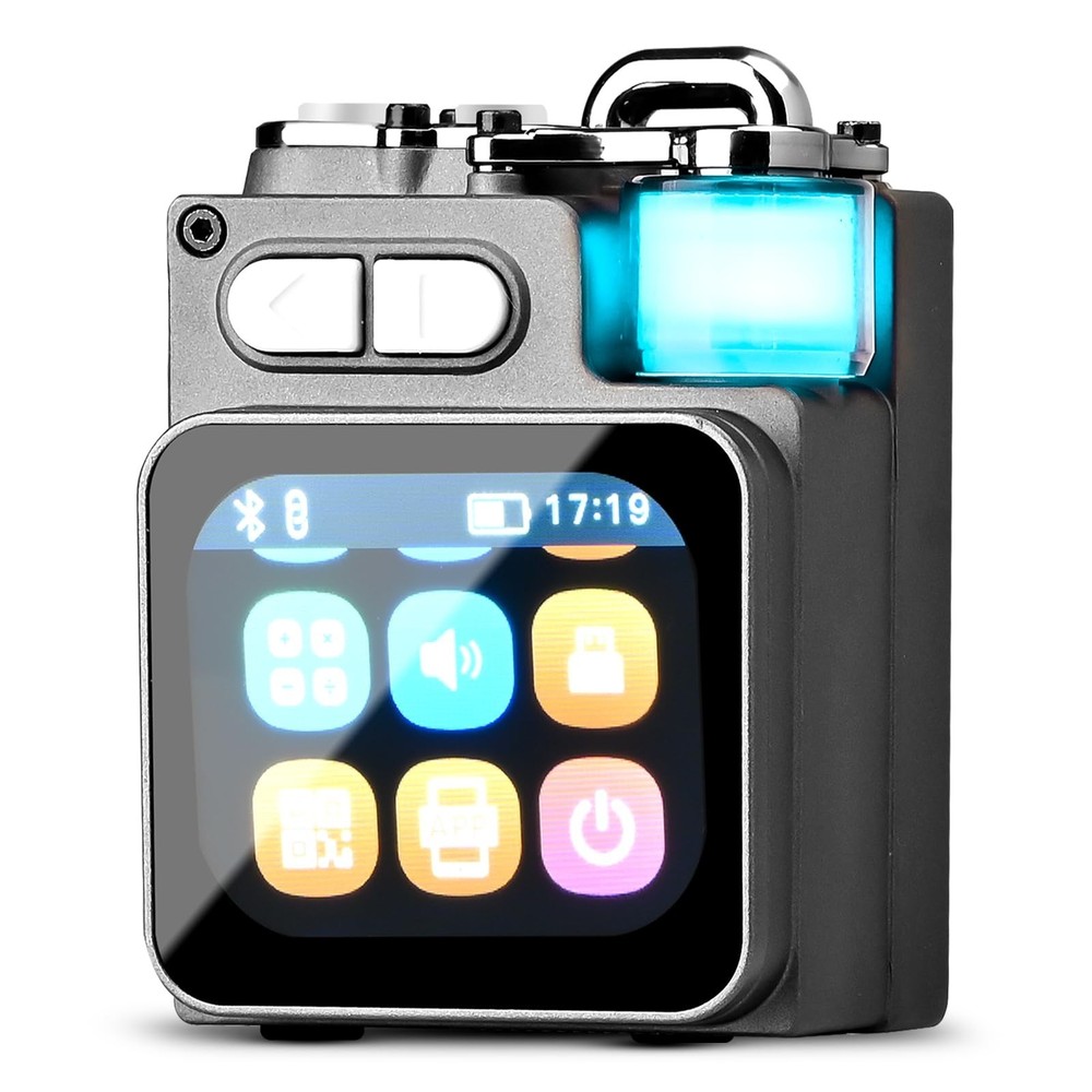 Portable Mini Bluetooth Speaker - Wireless Touchscreen, Loud HD Sound, LED Light