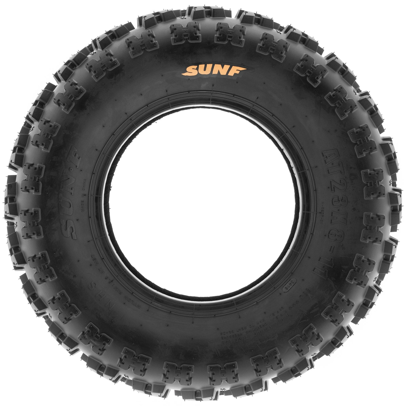 Set of 4, 21x7-10 & 20x10-9 Replacement ATV All Trail 6 Ply Tires A027 by SunF
