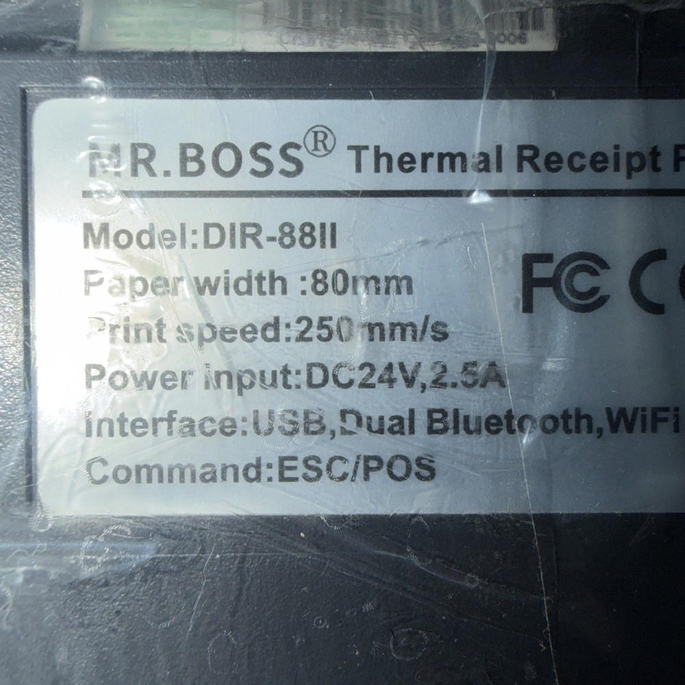 Mr. Boss Thermal Receipt Printer Model DIR-8811