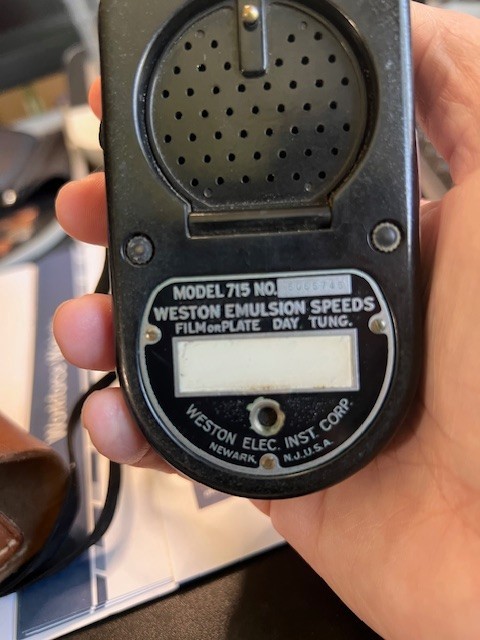 Weston Model 715 – Master Universal Light Exp Meter (Vintage) – Working