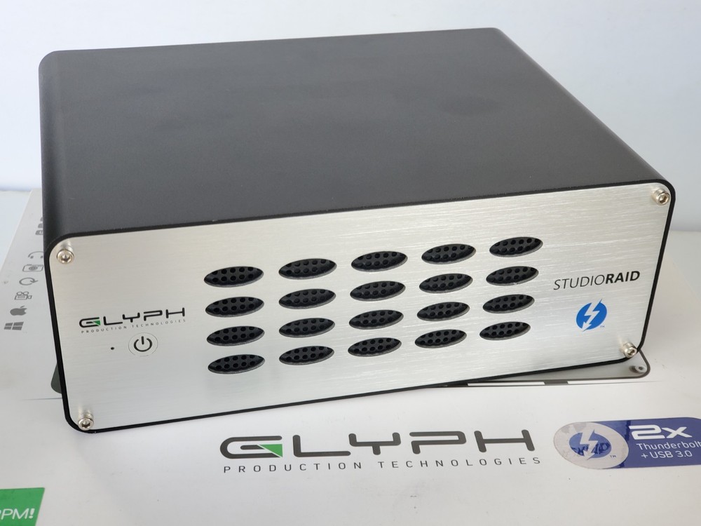 Glyph StudioRAID 4 TB 2-Bay USB 3.0/Thunderbolt 2 RAID Array #52992 tested