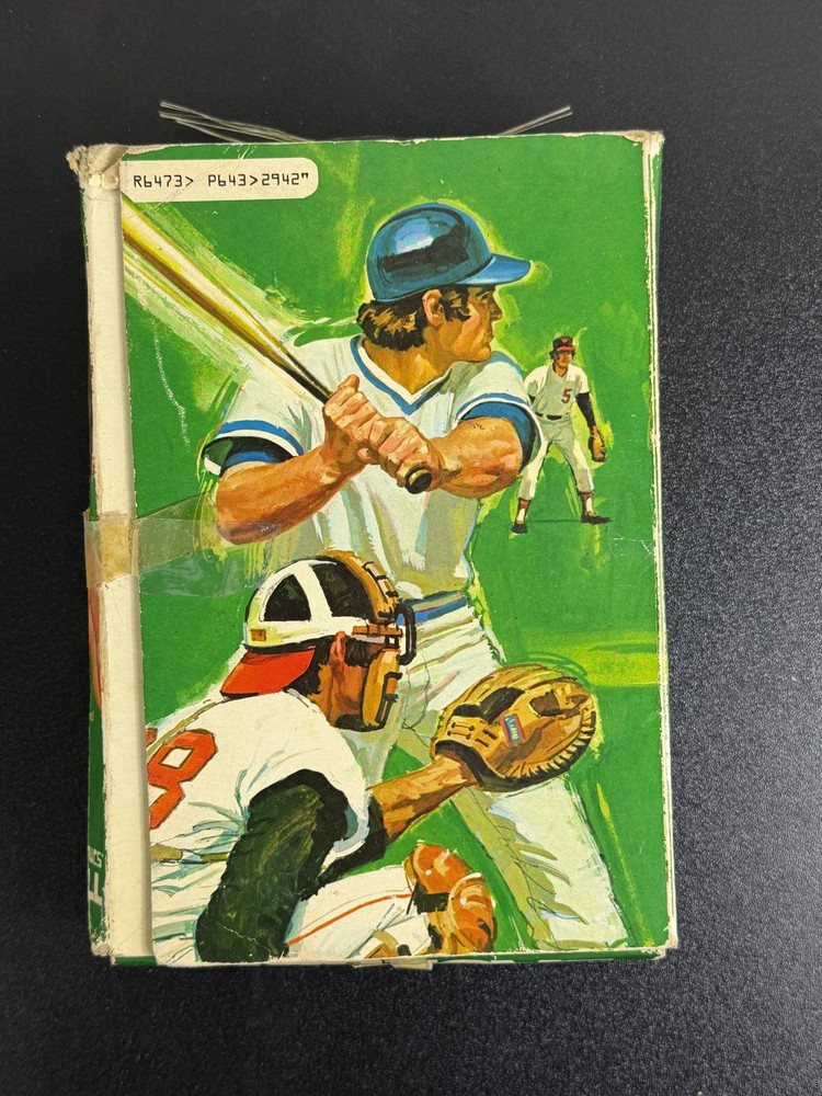 VINTAGE Mattel Electronics Baseball Handheld Game 1978 w/ Box & Instructions
