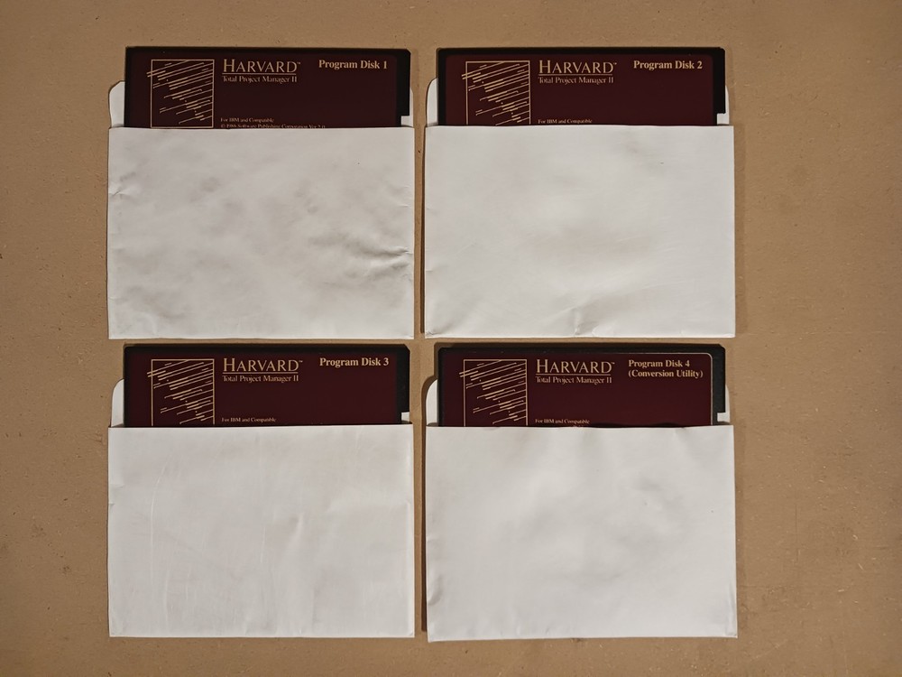 Software Publishing Corporation Harvard: Total Project Manager II