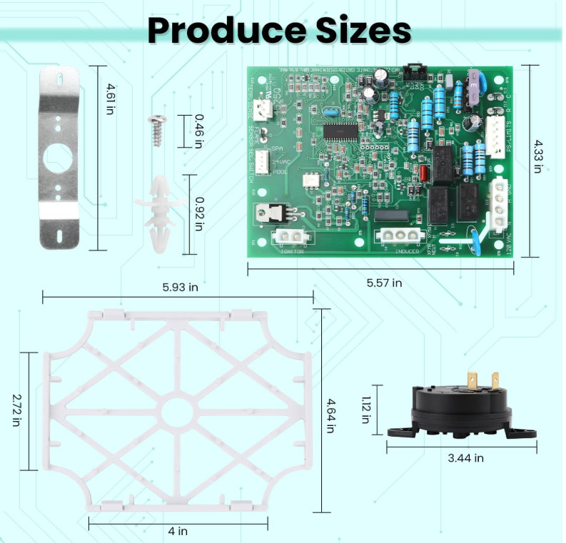 FDXLICB1930 FD Integrated Control Board Replacement Kit Compatible with Hayward