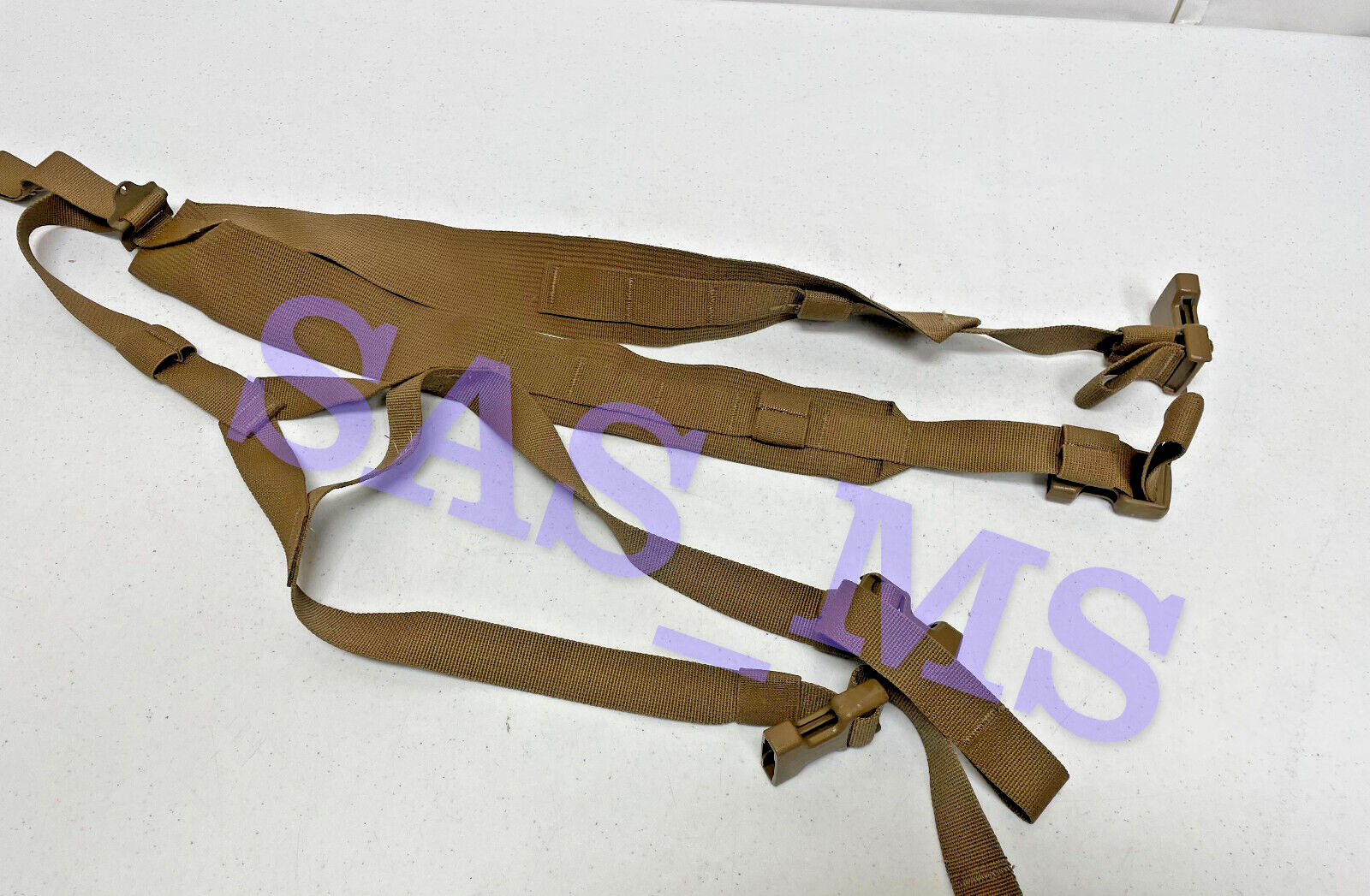 USMC COYOTE CHEST RIG TACTICAL ASSAULT PANEL TAP HARNESS ASSEMBLY SHOULDER STRAP