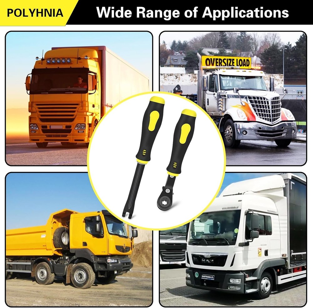 Slack Adjuster Brake Tool 2 Pcs Semi New