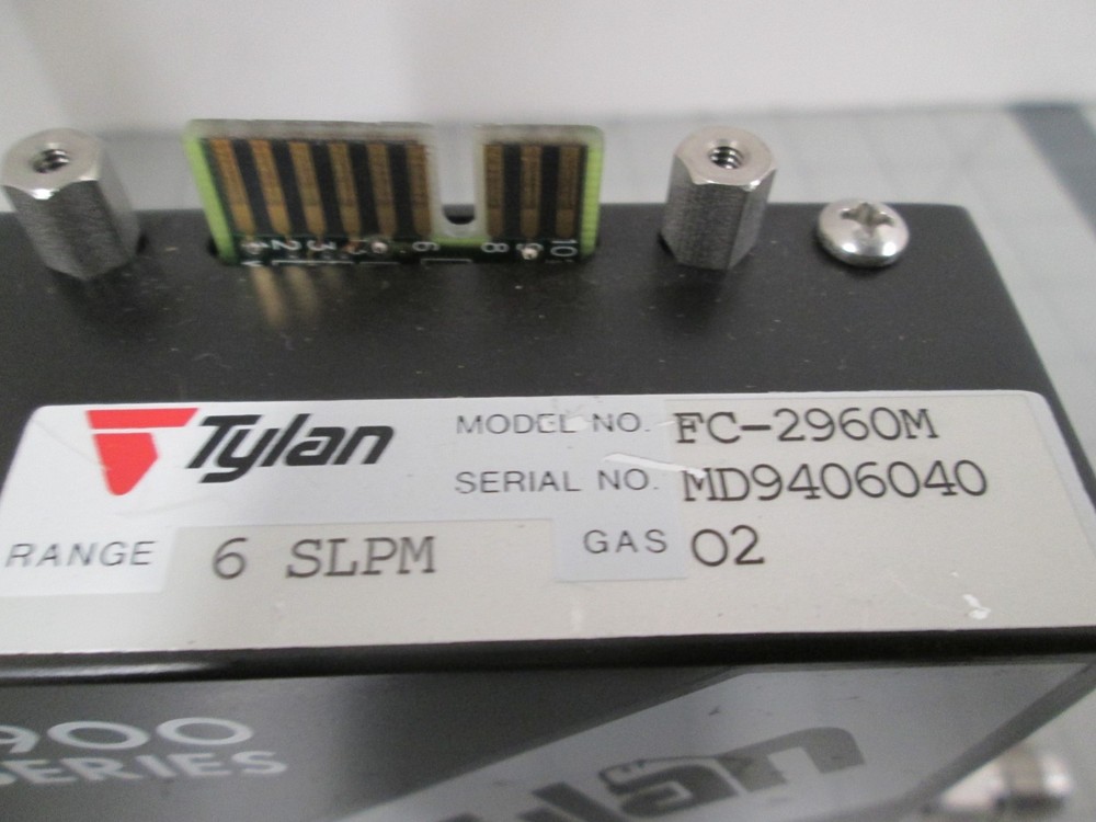 Tylan, FC-2960M, 6 SLPM, O2, Mass Flow Controller, New