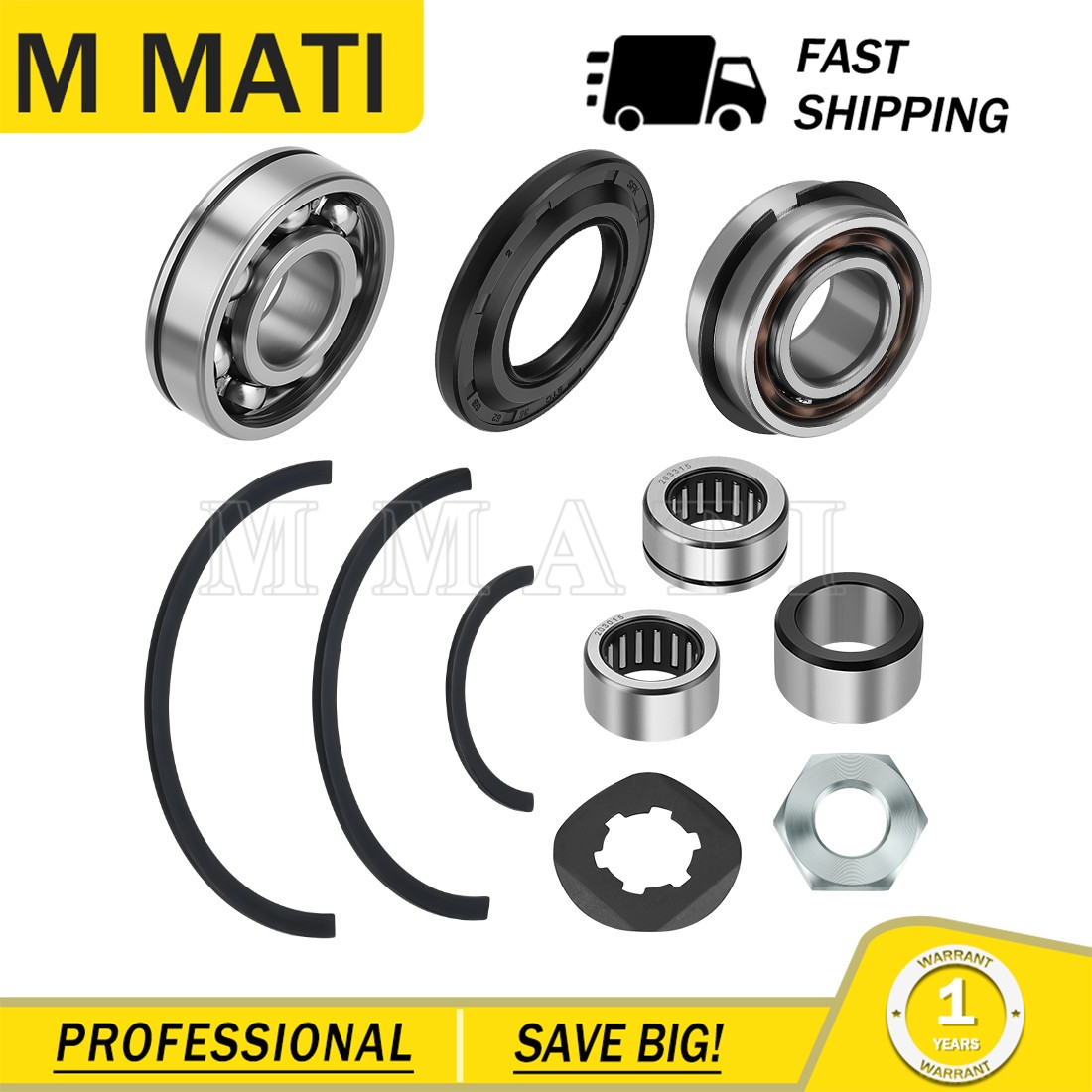 Transmission Bearings Kit For Yamaha Banshee 350 YFZ350 1987-2006 93311-22027-00