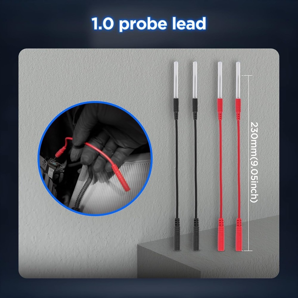 68PCS Multimeter Leads Kit with Replaceable Probes