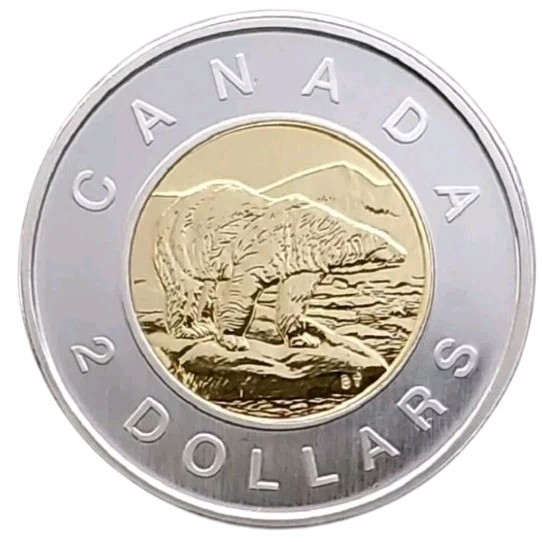Canada 2005 Regular Specimen Toonie!!