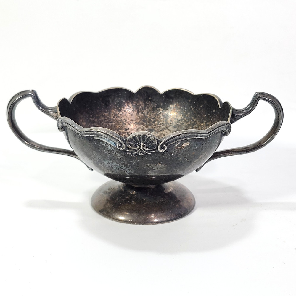 Reed Barton Regent 5600 Silverplate Teapot Benedict EPNS Sugar Cream Bowl 3pc