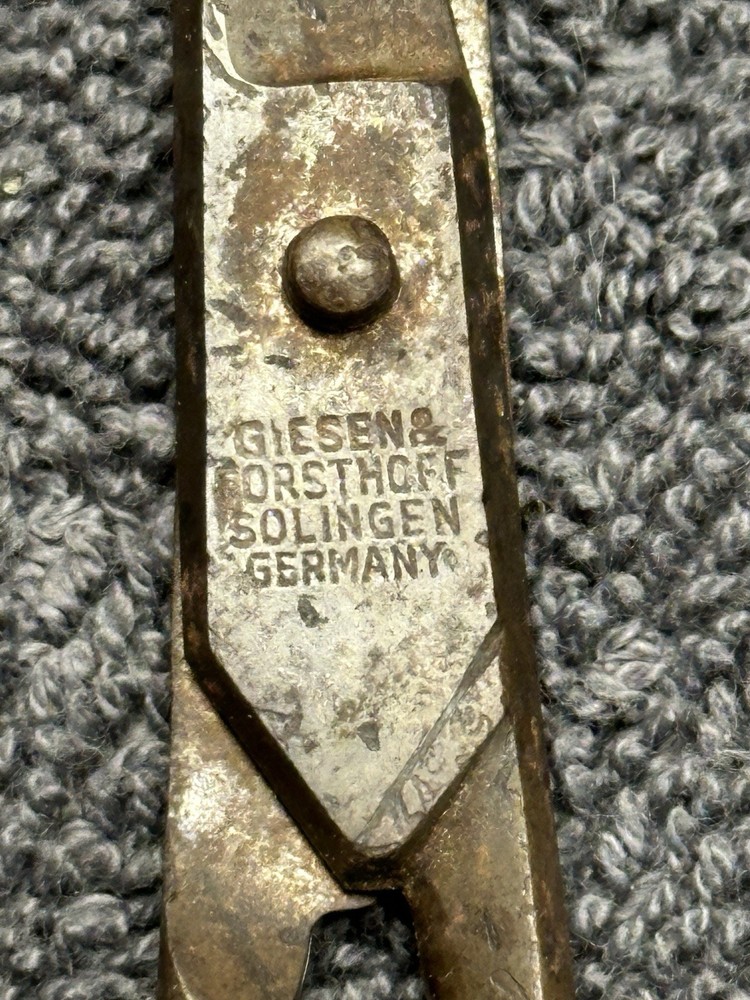 Giesen & Forsthoff From Solingen Germany Scissors Vintage