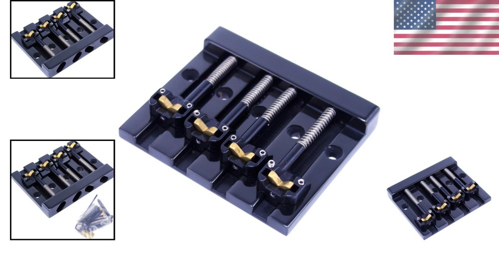 Fender-Compatible High Mass Bass Bridge