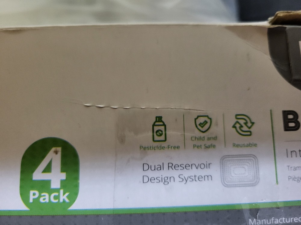 Bed Bug Interceptors – 4 Pack | Bed Bug Blocker (XL) Interceptor Traps (White)