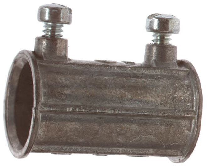 Steel City TK228-SC, 3", Die-Cast, Thin Wall, Set Screw, EMT Coupling, 1pc