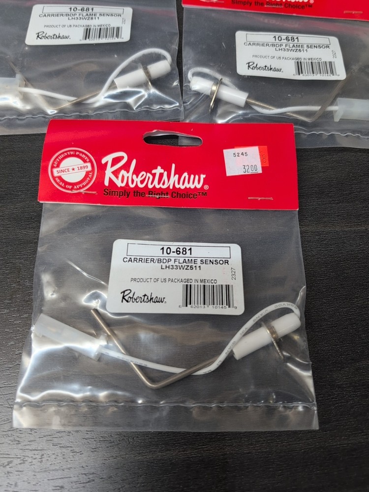 3 Pack Robertshaw 10-681 Flame Sensor