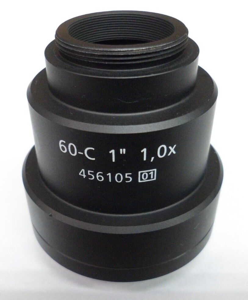 Zeiss 456105 Microscope Camera Adapter 60-C 1” 1,0X