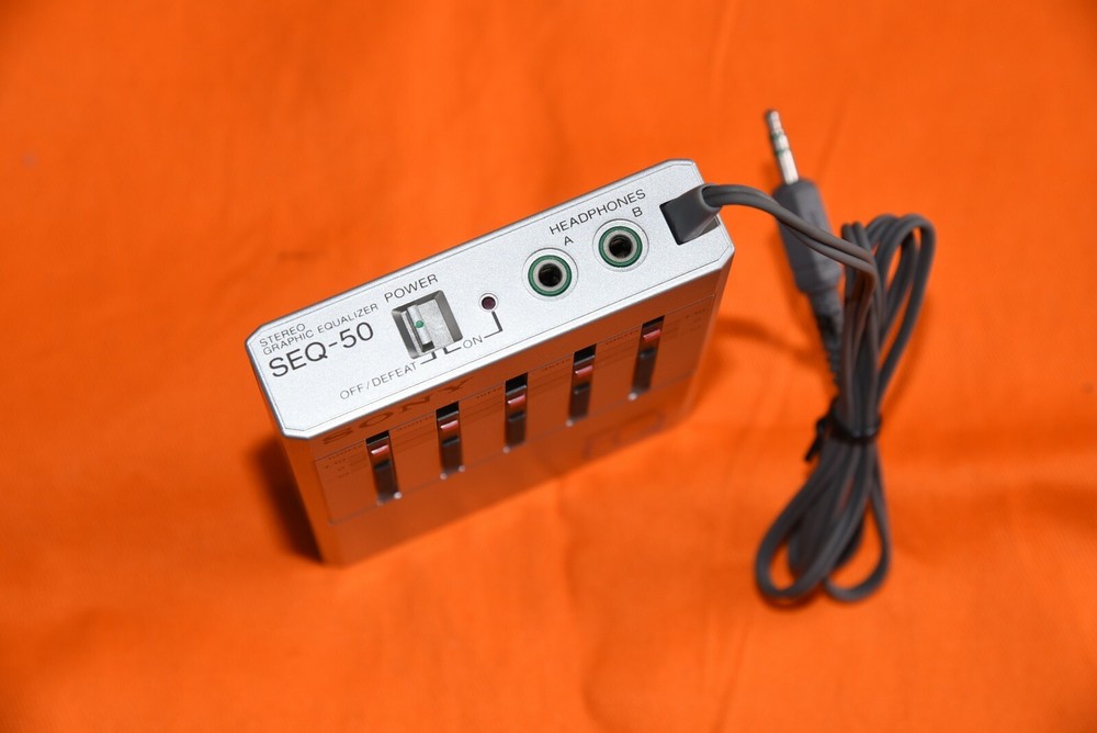 Sony Seq-50 Walkman EQ Stereo Graphic Equalizer
