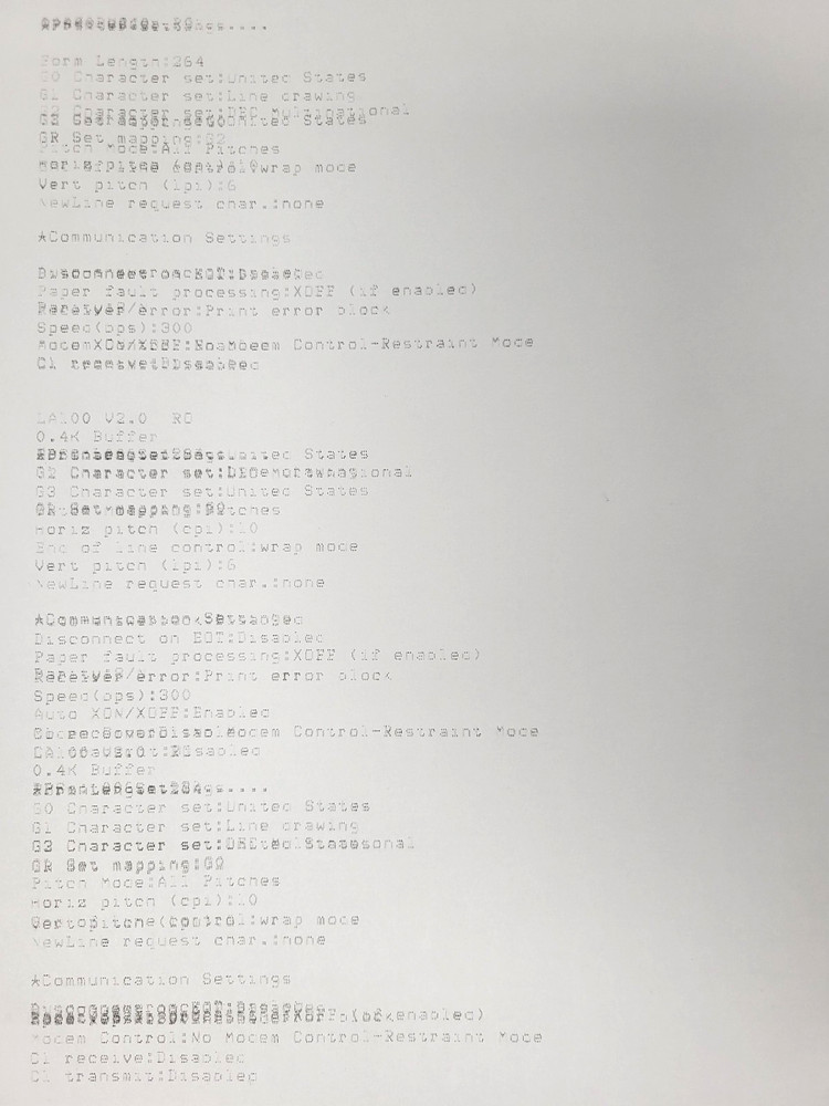 Vintage 1980s Digital DEC LetterPrinter 100 Dot Matrix Printer (Powers On)