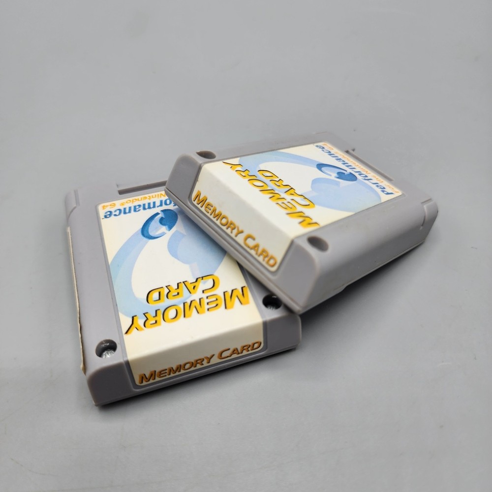 2X Memory Card Performance Brand for Nintendo 64 N64 Memory Pak / Tested