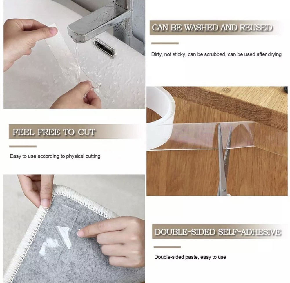 Double Sided Tape Heavy Duty,Multi Purpose