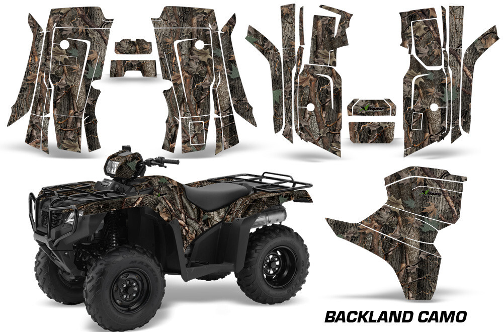 ATV Graphic Kit For Honda FOURTRAX FOREMAN TRX500 2014-19 BACKLAND CAMO
