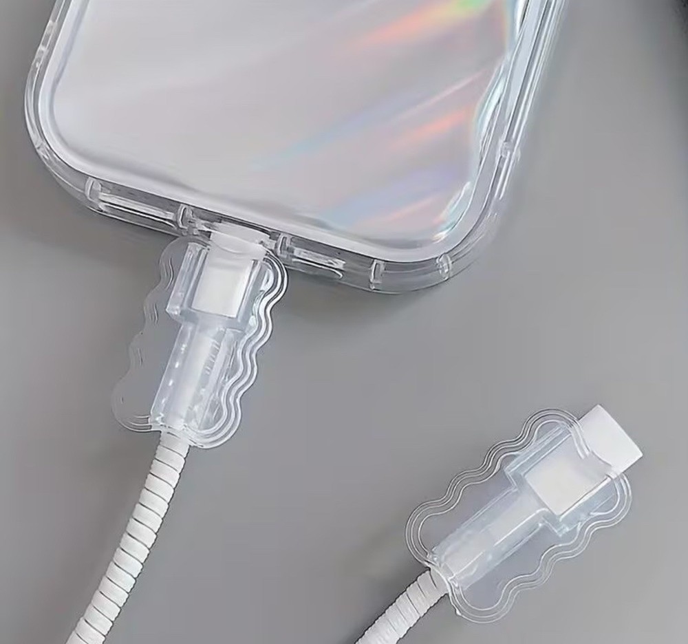 Mini 2 in 1 Data Cable Protector Cover, 2 Pack Cable Winder Protection Tool