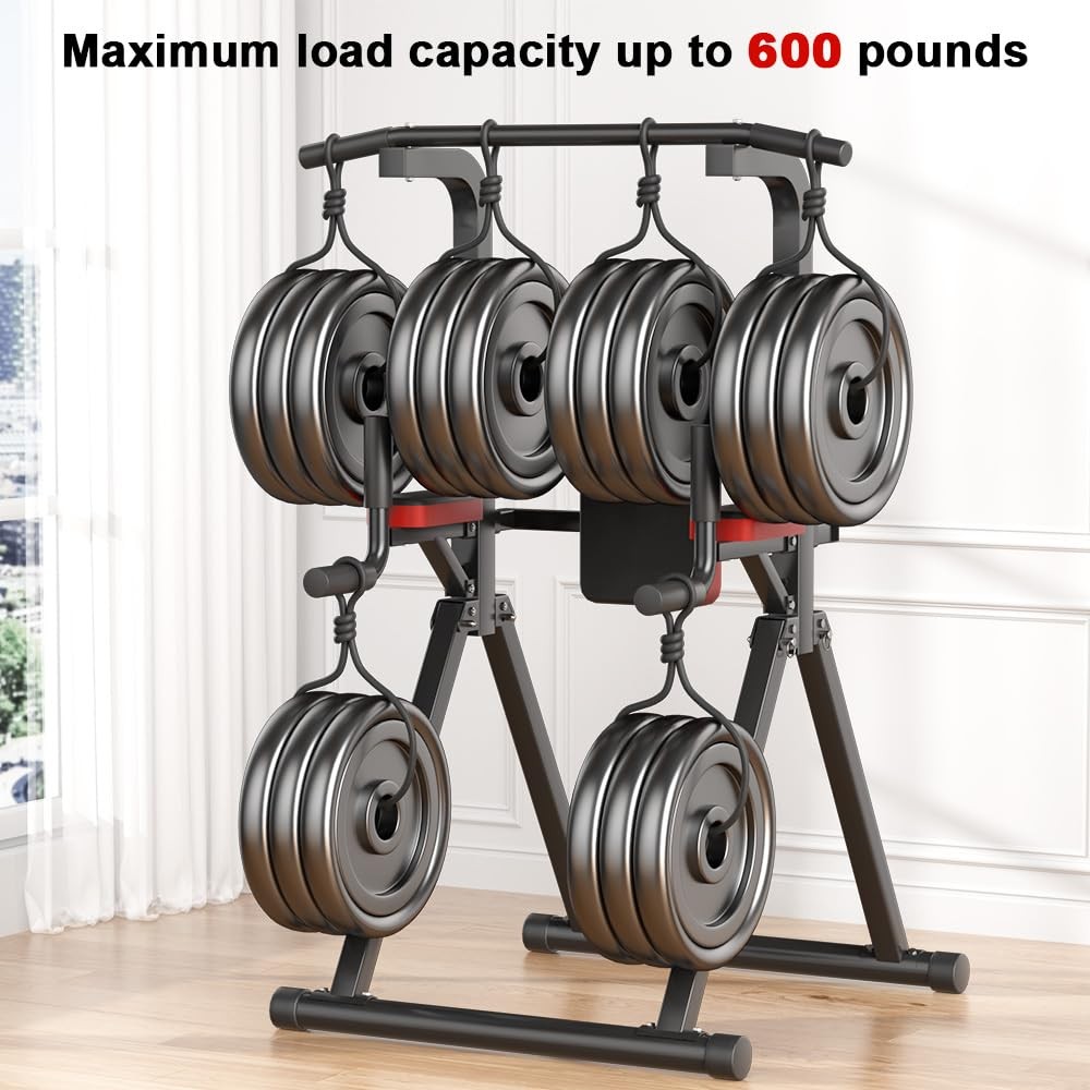 Foldable Power Tower Adjustable Multifunction Pull Up Bar Tower Station