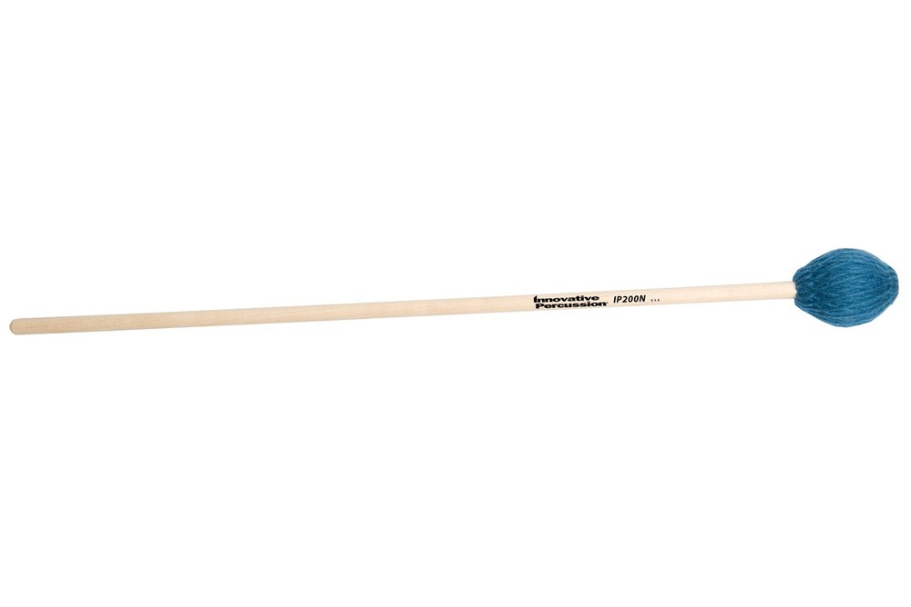 Innovative Percussion - IP200N - Medium Soft Marimba Mallets - Teal Yarn -