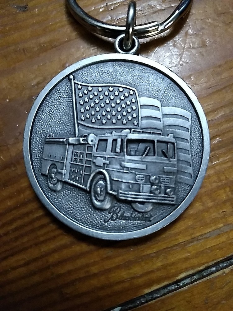Fire Rescue Keychain