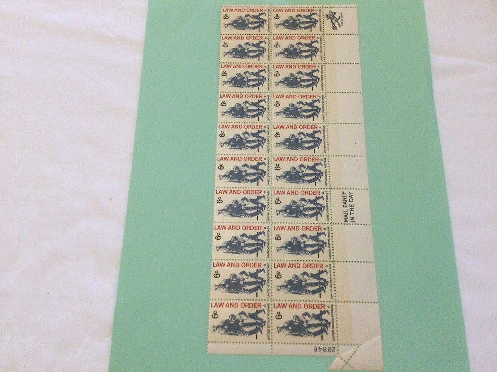 Scott # 1343 “ Fold Over Error” MNH